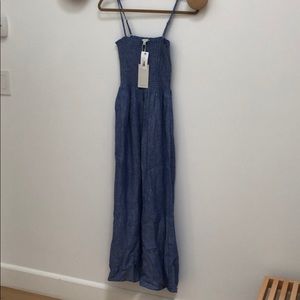 Joie midi linen dress
